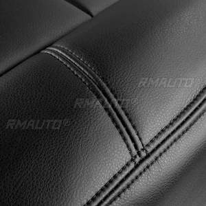 Housse de siège de voiture noire pour Chevrolet Silverado 1500 2500HD 3500HD 2007 2008 2009 2010 2011 2012 2013 2014 - Product Image 4