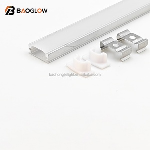 Hot Sale 17*07 <b>Led</b> <b>Strip</b> Profile Linear <b>Light</b> Aluminum Profiles for Cob <b>Led</b> <b>Light</b> <b>Strip</b> Housing Channel 8ft Long Customizable - Product Image 1