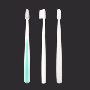 Brosse à dents minimaliste de style japonais à long manche, poils nano durables, outil de nettoyage manuel pour adultes - Product Image 1
