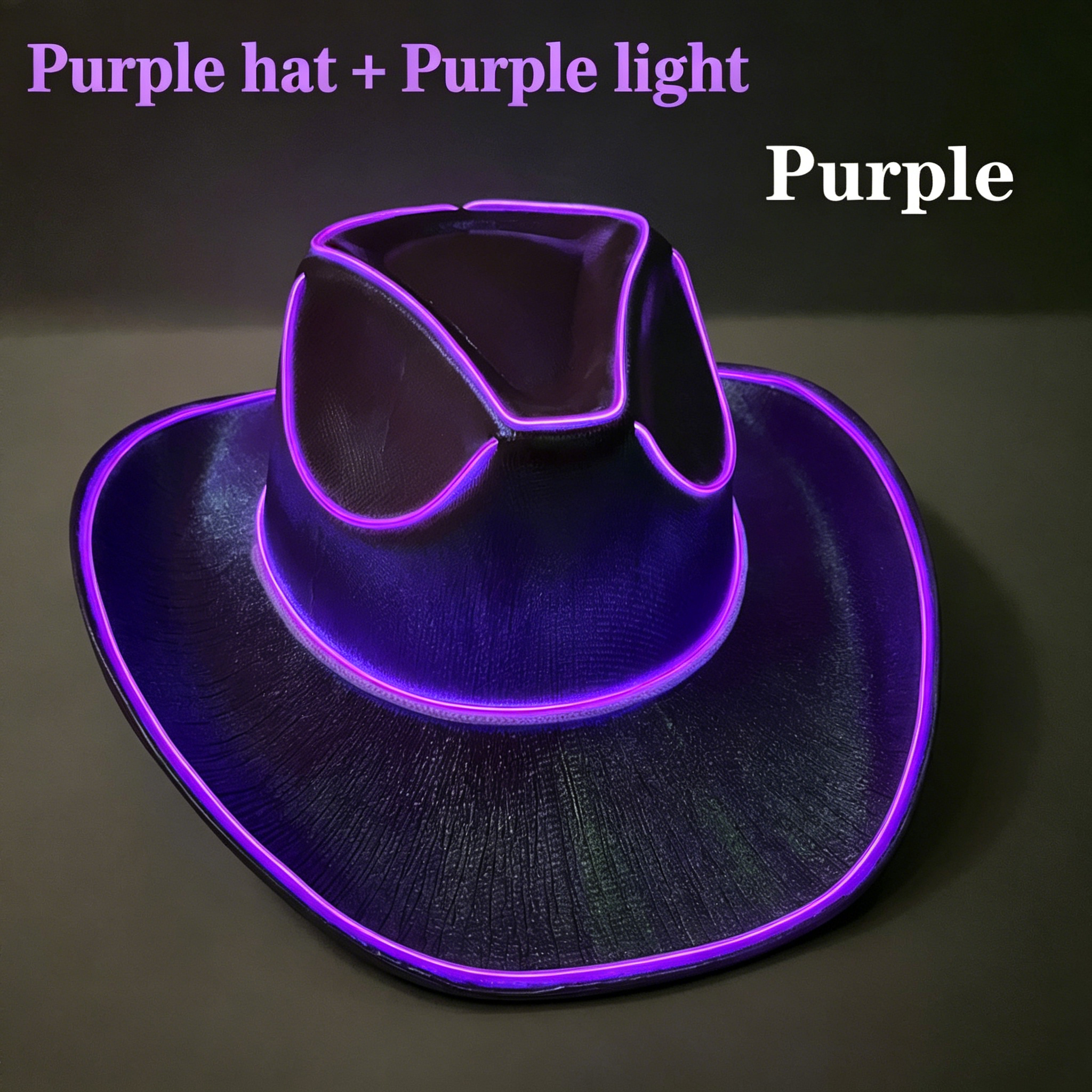 Wireless Version - Purple Cap + Purple Light