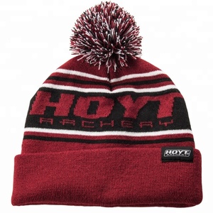 Thời Trang Phố Anh Câu Lạc Bộ Bobble Hat Puff Bóng Top Tùy Chỉnh Hip-Hop Trượt Tuyết Beanie Hat, Vui Dệt Kim Hat - Product Image 5