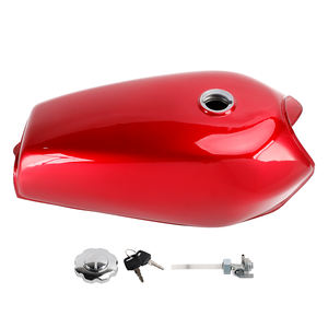 Réservoir de carburant rétro rouge pour Honda CG <span class=keywords><strong>125</strong></span> CG125 Bobber <span class=keywords><strong>Cafe</strong></span> <span class=keywords><strong>Racer</strong></span> <span class=keywords><strong>Scrambler</strong></span> - Product Image 1