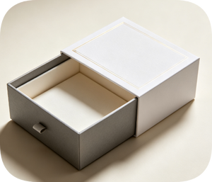 Luxury Rigid <b>Magnetic</b> Flip <b>Gift</b> <b>Box</b> with Gold Foil Logo, Velvet Lined Premium Jewelry Packaging <b>Box</b> - Product Image 4