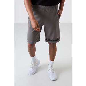 Shorts Tommylife pour homme, coupe standard, gris foncé, coton, décontracté, respirant, taille S - Product Image 5