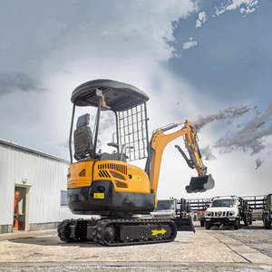 Mini-pelleuse sur chenilles de 1000 kg avec moteur et pompe, garantie 1 an - Haute puissance de terrassement, en vente en gros - Product Image 3