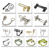 Chaîne de sécurité moderne en alliage de zinc pour porte d'entrée, chaîne de sécurité pour porte d'hôtel