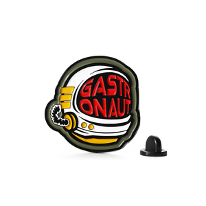 Logo del casco smaltato duro personalizzato di fabbrica <span class=keywords><strong>Gourmet</strong></span> Taster spilla da bavero in smalto morbido in lega di zinco - Product Image 3