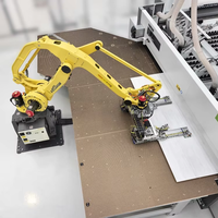 Robot FANUC M-410iC/315 Dengan Beban Angkut 315KG Sebagai Lengan Robot 6 Axis Dengan Gripper Robot CNGBS untuk Palletizing