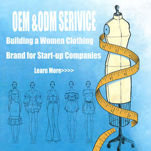 Servizio di Produzione OEM per Abbigliamento Femminile, Servizi di <span class=keywords><strong>Sartoria</strong></span> Personalizzata, Produttori di <span class=keywords><strong>Abiti</strong></span> da Donna in Piccoli Lotti, Servizio di Design Moderno e alla Moda - Product Image 1