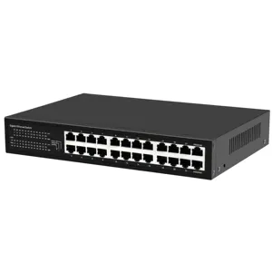 Sunsunt 24 port yönetilemez ağ anahtarı 24 10/100mbps RJ45 ethernet port switch ağ 12V