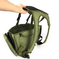 Sac de rangement pour leurres de pêche en plein air vert