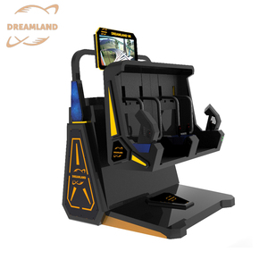Dreamland centre commercial pour enfants et adultes 9D cinéma 2 sièges avion montagnes russes 9D VR chaise VR simulateur de Machine - Product Image 4