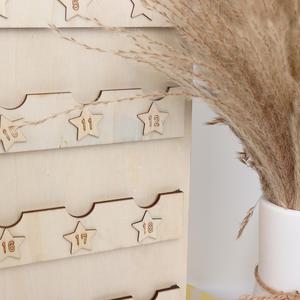 Nouveaux designs de cadeaux, calendrier du Ramadan en bois, compte à rebours jusqu'à l'Eid avec fentes pour cartes - Product Image 4
