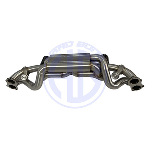Sistema de escape Catback de válvula de vacío de acero inoxidable para Porsche 718 Cayman GT4 4.0L 2020-2022 silenciador de tubo de escape de coche deportivo - Product Image 5