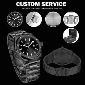 Proveedor de Relojes de Alta Calidad, OEM ODM, Reloj de Cuarzo de Acero Inoxidable, Reloj con Nombre Personalizado, Reloj de Pulsera, Reloj Luminoso - Product Image 3