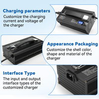Chargeur de batterie XT80 pour stockage d'énergie 12V 24V 36V 48V 60V, chargeur de batterie au lithium pour station d'alimentation portable