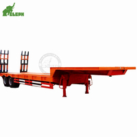 Lowboy — Semi-remorque de transport de voitures, 2 axes, ultra-remorque couchée, 20 tonnes, de haute qualité, pour dubaï