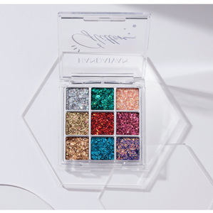 <strong>Eyeshadow</strong> <strong>Palette</strong> Flash Stage Makeup New Year's Day Performance Nightclub Shiny Patch Six-Color Glitter <strong>Gel</strong> <strong>Eyeshadow</strong> <strong>Palette</strong> - Product Image 2