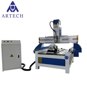 Machine de graveur de bijoux, routeur Cnc 4 axes 6090