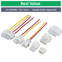 Cableado Eléctrico RV 8AWG para Controlador de Motor, Antivibración, Estándar IPC-620, Crimpado Automático, Cobre Desnudo Negro, para Motocicletas y Automóviles