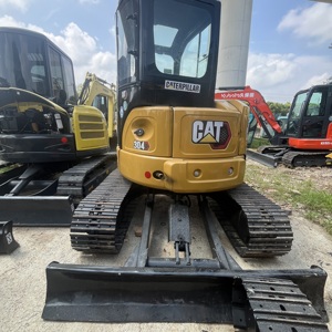 Peinture d'origine utilisée sur les petites machines de construction Caterpillar 304, zéro fuite de liquide, cylindres secs, chargement rapide en conteneur, en stock - Product Image 1