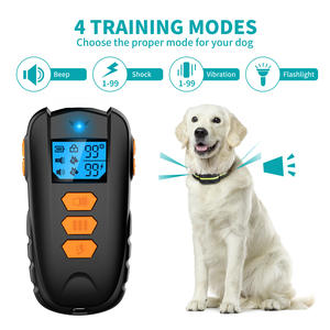 Uzaktan elektrikli köpek <span class=keywords><strong>e</strong></span>ğitim yaka ile köpek şok tasması küçük orta büyük köpekler için şarj edilebilir su geçirmez <span class=keywords><strong>e</strong></span>-yaka - Product Image 2