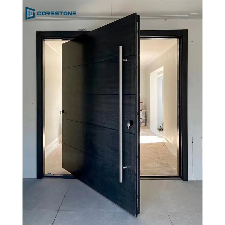 Pintu Aluminium Cor Pintu Keamanan Rumah Desain Pintu Masuk Rumah Keselamatan