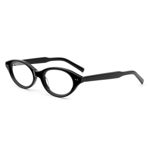 แว่นตาแฟชั่นทรงกลมสไตล์เกียกชิคจาก Factory Eyewear กรองแสงสีฟ้า ผลิตจากอะซิเตททนทาน ลายเรียบ - Product Image 4