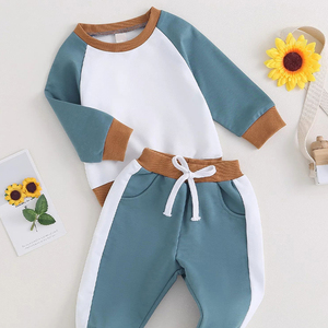 Set di abbigliamento per bambini Set di felpe con cappuccio e <span class=keywords><strong>pantaloni</strong></span> sportivi personalizzati Set di abbigliamento per bambini - Product Image 6