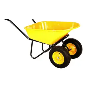 Commercial Metal Wheel Barrow Garden Wholesale Construction Wheel Construction Wheelbarrow Price Heavy Duty