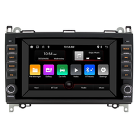 Système multimédia de voiture Android avec écran 7 pouces, CarPlay sans fil, Android Auto, WiFi, autoradio Android, Mercedes