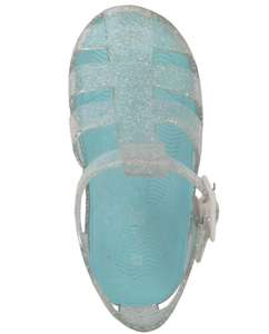 Brillo de Sol de jaula sandalias de plata 80s sandalias de PVC transparente de inyección - Product Image 5