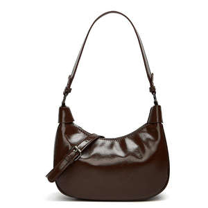 Sac à bandoulière en cuir PU de luxe avec grande capacité, sac à bandoulière tendance pour femmes - Product Image 2