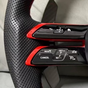 Volant de voiture en fibre de carbone personnalisé pour <span class=keywords><strong>Mercedes</strong></span> AMG W205 W213 W177 W166 C43 C63 S a C CLASS Cls GLE, accessoires de voiture - Product Image 2