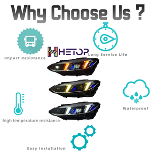 Fari HETOP G22 2021-2024 Sistema a Tre Colori Giallo Bianco Ambra Serie 4 M3 M4 G23 G80 G82 Aggiornamento LED DRL Laser per BMW - Product Image 5