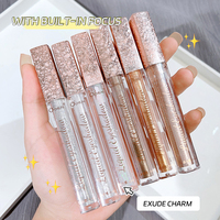 Marque privée O'CHEAL Fard à paupières 6 couleurs pailletées Waterproof Long lasting Custom Sultry Liquid Eyeshadow