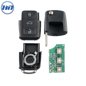 Lật Auto Car <span class=keywords><strong>Key</strong></span> <span class=keywords><strong>3</strong></span> Buttons 433MHz ID48 Chip Fob Từ Xa <span class=keywords><strong>Key</strong></span> Cho <span class=keywords><strong>VW</strong></span> <span class=keywords><strong>Passat</strong></span> Beetle Bora Polo Golf FCCID 1J0959753DA - Product Image 6
