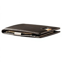 Portefeuille court vintage en cuir véritable pour homme avec fermeture éclair et protection RFID, accessoire de magie professionnel pour spectacles de rue et de scène (FPS)