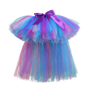 2025 venta al por mayor moda nueva llegada faldas tutú para niñas pequeñas fábrica superventas FIESTA DE Halloween niños princesa falda tutú - Product Image 3