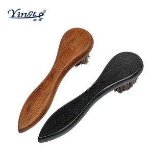 Yinste Solid Wood Horse Hair <b>Shoe</b> Brush For Cleaning And <b>Nursing</b> 2 Pieces - Product Image 4