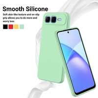 Vente flash - Coque de protection pour téléphone portable en silicone liquide TPU souple antichoc pour Infinix Smart 10 Plus - Coques intégrales