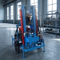 Nouvelle machine de forage de puits d'eau de 100m, 150m, 200m de profondeur, prix usine