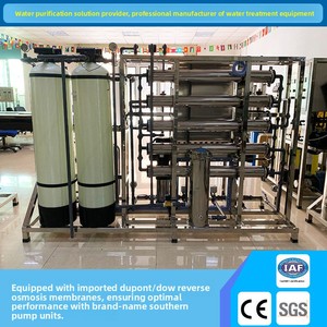 Vente directe usine – Équipement industriel d'eau ultrapure 0,5 T/h – Système de traitement d'eau haute pureté par osmose inverse (<span class=keywords><strong>RO</strong></span>) et échange d'ions (EDI) pour placage électronique - Product Image 3