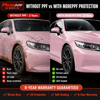Film de protection de voiture en TPU auto-réparateur en gros : Super hydrophobe, haute résilience, anti-rayures et anti-UV