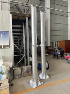 กังหันลมแกนตั้ง 5kw 10kw 96V 120v 220v 380v พลังงานแม่เหล็กแบบลอยตัว ระบบครบวงจรสำหรับใช้ในบ้าน - Product Image 4