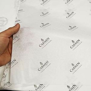 Free Sample High Quality Wholesale <b>White</b> Custom Tissue <b>Paper</b> Silk <b>Paper</b> With Your Own Logo <b>Wrapping</b> Tissue <b>Paper</b> - Product Image 1