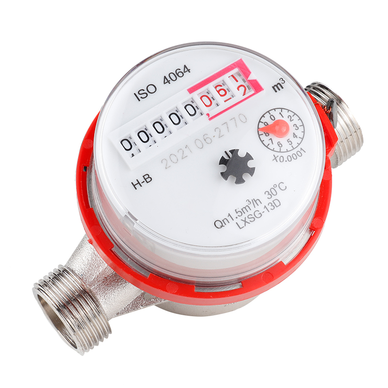 Оптовая продажа, Лидер продаж, домашний садовый водомер 15 мм, однопотоковый измеритель сухой и холодной воды