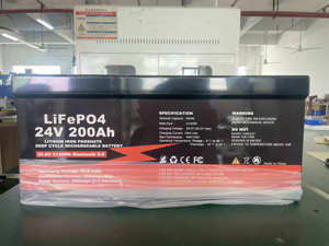 CE/UL認証取得済み 12V 24V 50Ah-400Ah LiFePO4リチウムバッテリー、6000サイクル充電式ディープサイクル、RV用内蔵BMS - Product Image 6