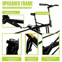 Grand ponton flottant avant à grande flottabilité pour SUP et vélo aquatique, cadre en aluminium, rangement facile pour la rivière, de Chine, Lumark OEM ODM Logo