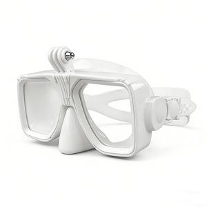 Maschera in Silicone per Apnea, Maschera per Snorkeling per Adulti, Maschera da Immersione, Accessori per Nuoto, Cuffia da Nuoto in Silicone - Product Image 3